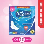 FLORA SANITARY PAD XXL 16PCS