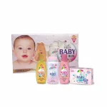 GOLDEN GIRL BABY GIFT SET 4PCS - Image 2