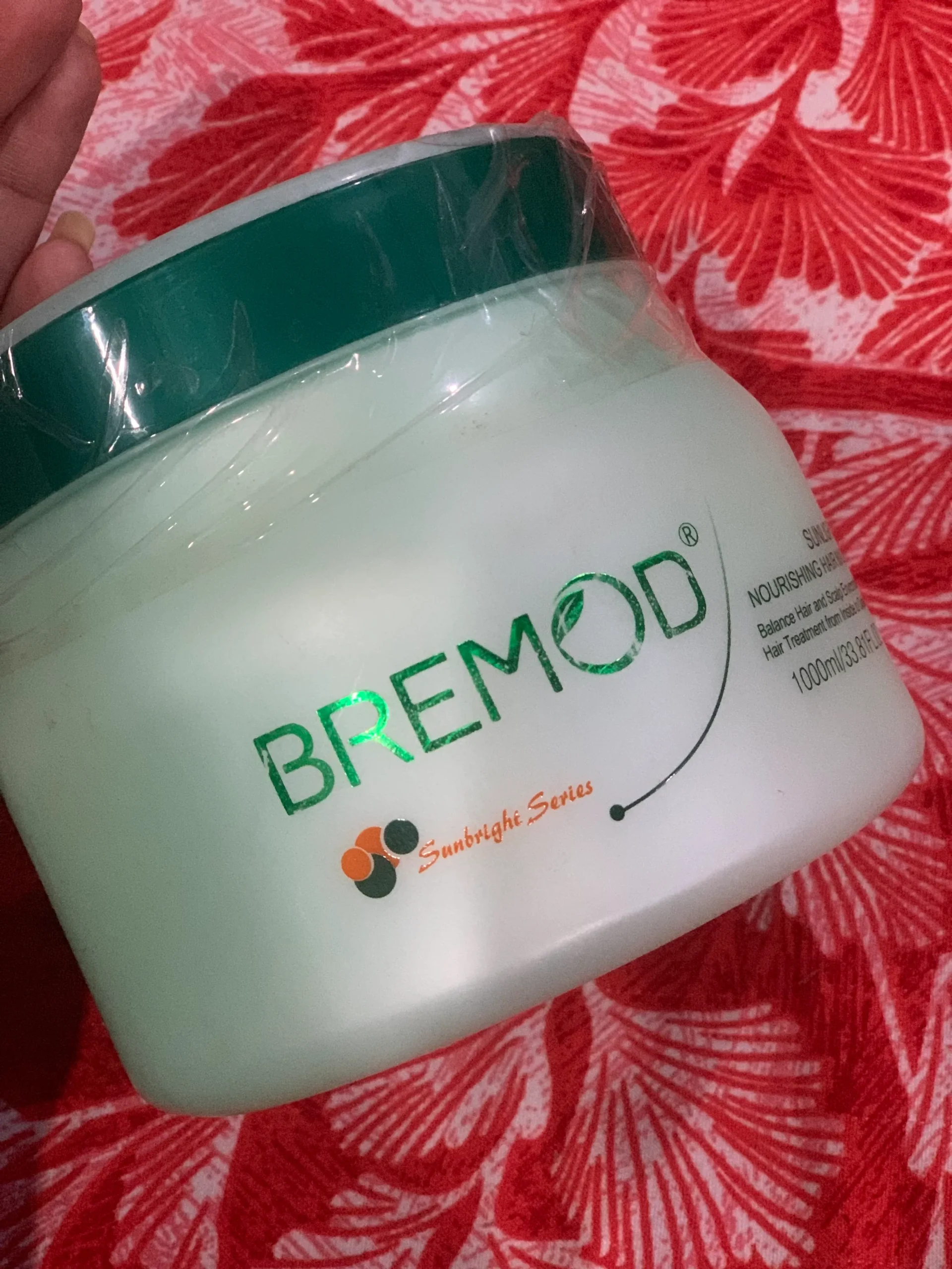 BREMOD HAIR MASK (NOURISH) 1000ML BREMOD HAIR MASK KERATIN VIT B5 - Image 1