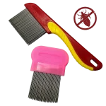 STEEL ANTI LICE COMB