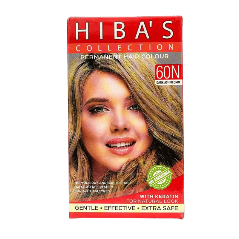 55ca1a47-f58d-4de0-a9ac-3fdf97a0cb1f Hiba’s Collection Permanent Hair Colour 60ml - Image 1